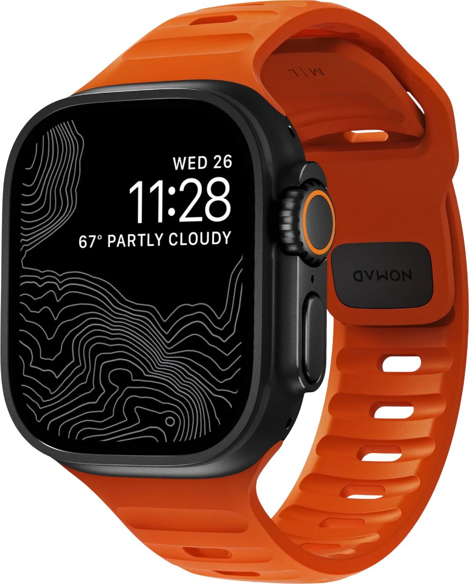 Nomad Sport Band Ultra Orange 46mm/49mm